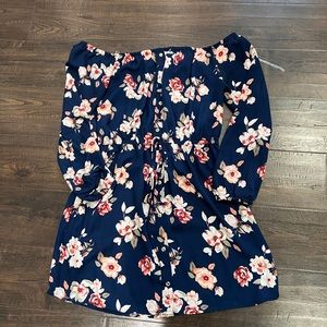 Strapless dress